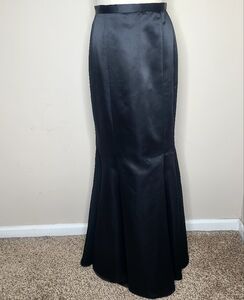 Caché Black‎ Fit And Flare Maxi Skirt Size 4
